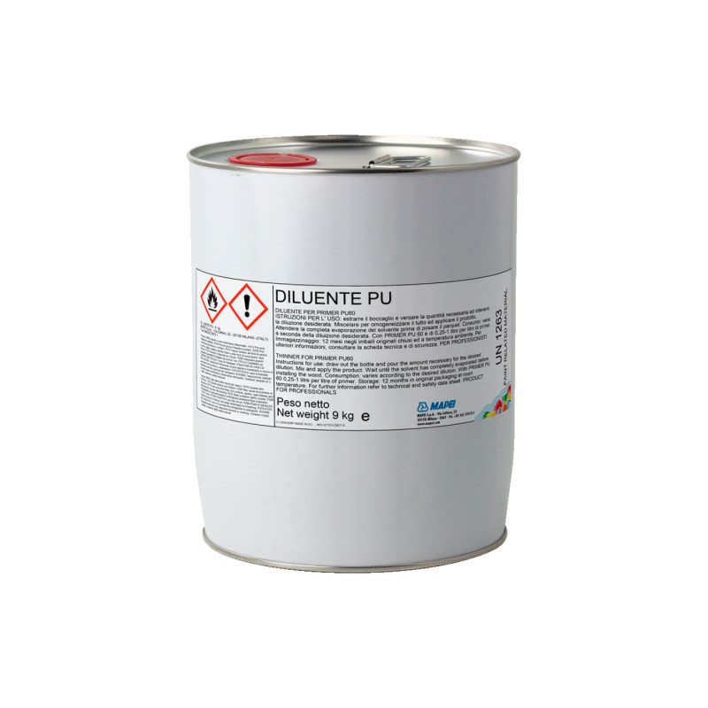 Mapei Diluente PU oldószeres hígító - 9 kg