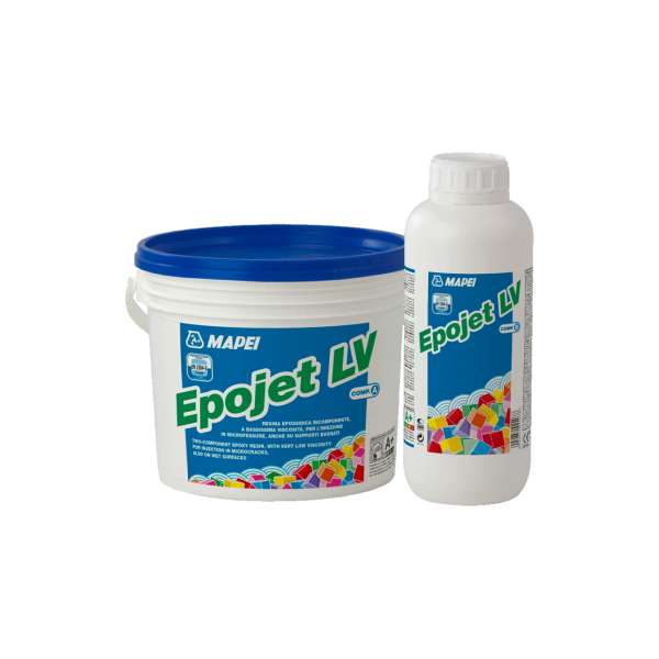 Mapei Epojet LV hajszálrepedésjavító epoxigyanta injektáló anyag