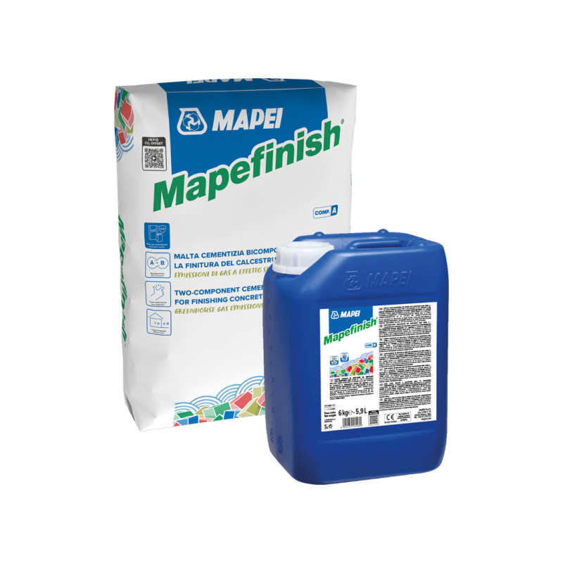 Mapei Mapefinish kétkomponensű cementkötésű habarcs - 30 kg