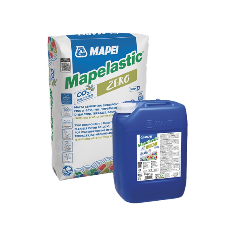 Mapei Mapelastic ZERO kétkomponensű kenhető vízszigetelő habarcs