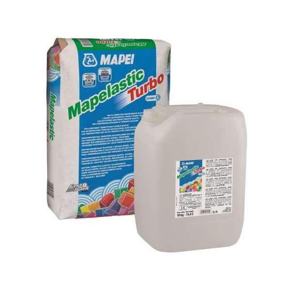 Mapei Mapelastic Turbo kétkomponensű cementkötésű habarcs