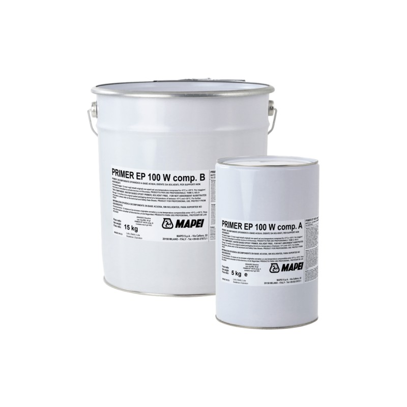Mapei Primer EP 100 W Kétkomponensű, oldószermentes, vízbázisú epoxi alapozó 20 kg