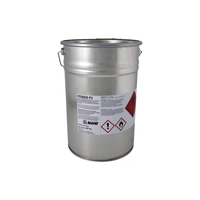 Mapei Primer P2 Egykomponensű, oldószeres alapozó poliurea bevonatokhoz (pl.TPO) 50 kg