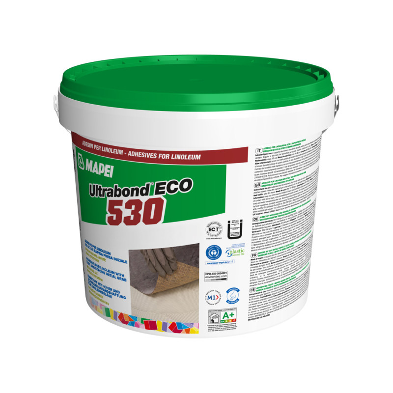 Mapei Ultrabond Eco 530 diszperziós padló ragasztó - 16 kg