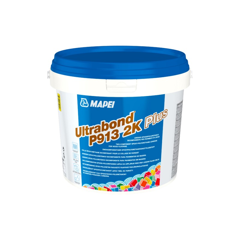 Mapei Ultrabond P913 2K Plus bézs ragasztó faanyagú padlóburkolathoz - 10 kg