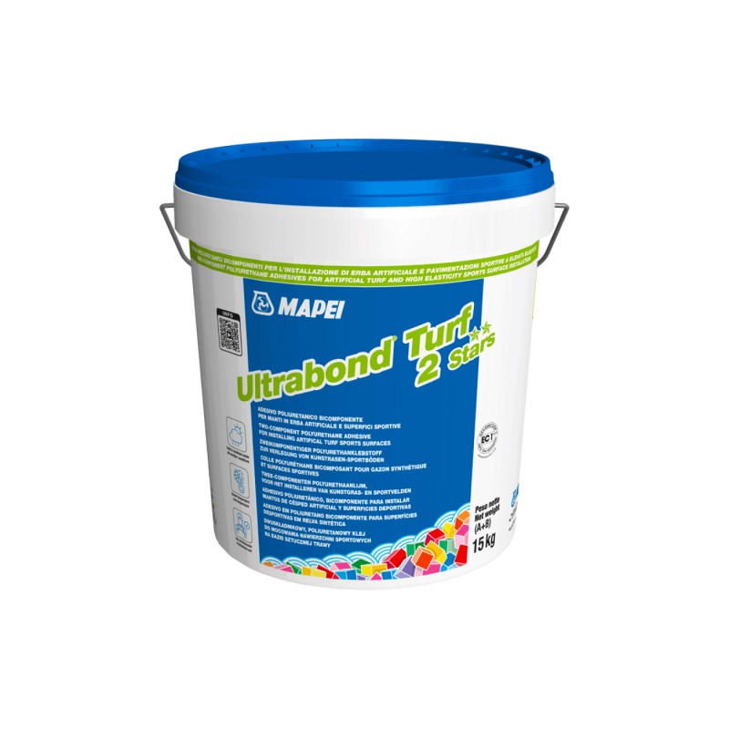 Mapei Ultrabond Turf 2 Stars kétkomponensű műfű ragasztó - 15 kg